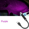 [SUPER COOL] LED Car Roof Star Night Light USB Projector