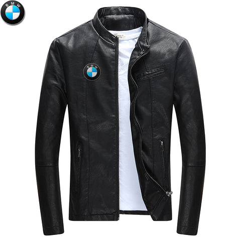 [Hot] BMW™️ - 2020  Fashion Leisure Slim Leather Jacket
