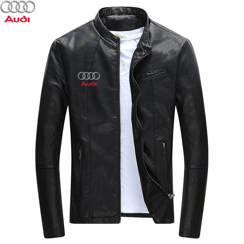 [Hot] Audi™️ - 2020  Fashion Leisure Slim Leather Jacket