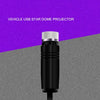 [SUPER COOL] LED Car Roof Star Night Light USB Projector