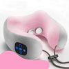 [Hot] Portable Memory Foam Electric Neck Massage Pillow