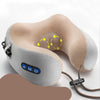 [Hot] Portable Memory Foam Electric Neck Massage Pillow