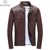 [Hot] Mercedes™️ - 2020  Fashion Leisure Slim Leather Jacket