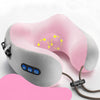 [Hot] Portable Memory Foam Electric Neck Massage Pillow